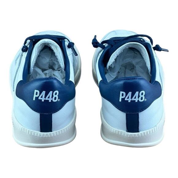 P448 White/Gray Leather Scuderia AlphaTauri Monza Sneaker Men’s Size main image 9